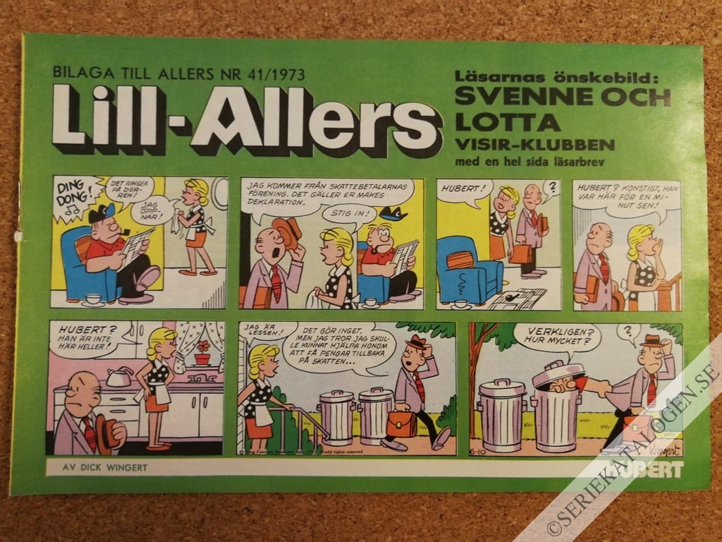 Framsida på Lill-Allers #41 (1973)