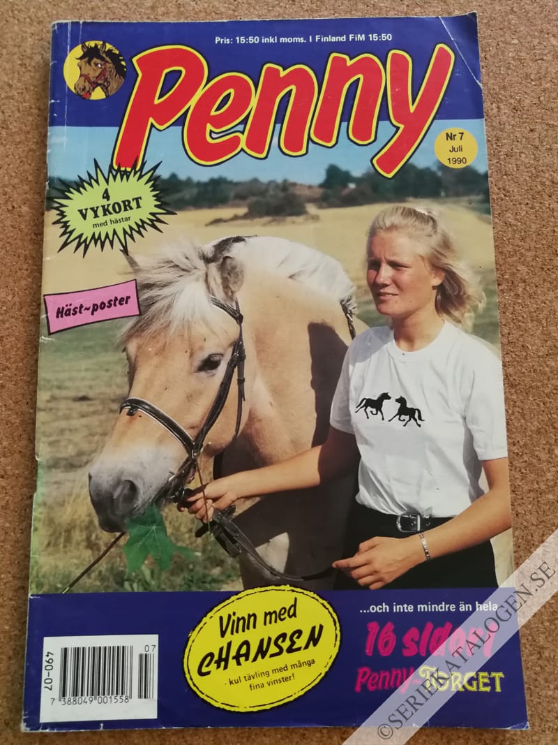 Framsida på Penny #7 (1990)
