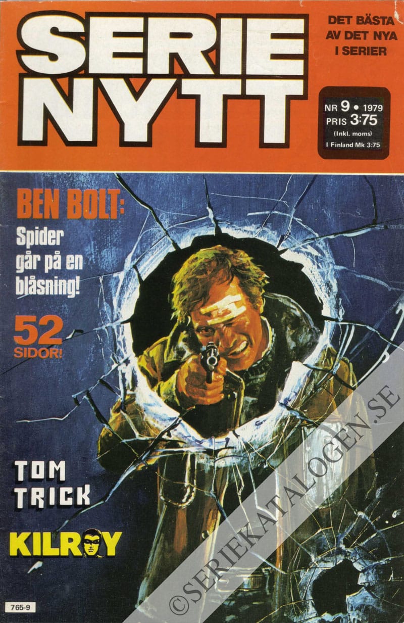 Framsida på Serie-Nytt #9 (1979)