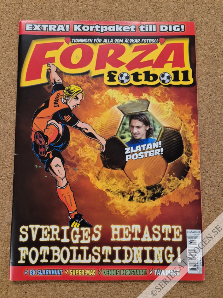 Framsida på Forza Fotboll #2 (2010)