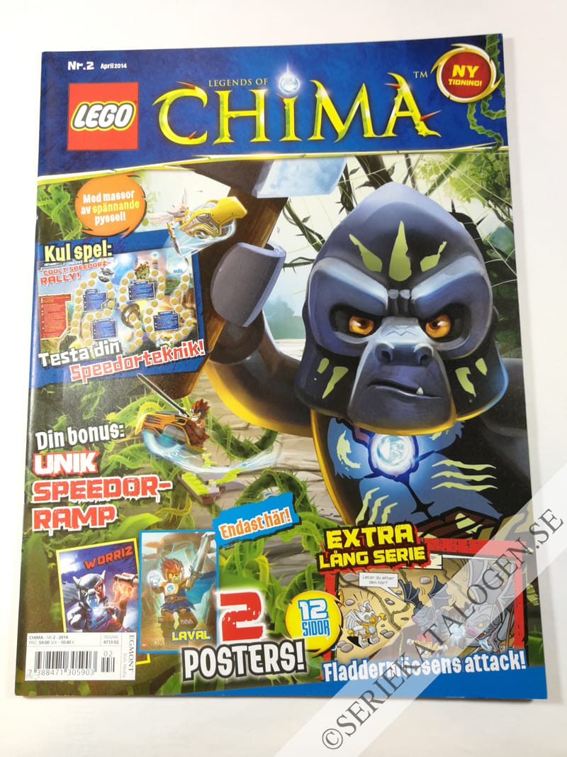 Framsida på Legends of Chima #2 (2014)