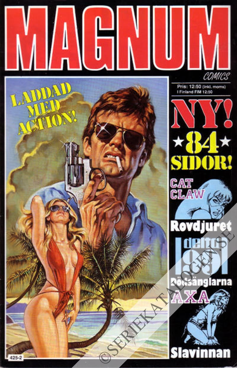 Framsida på Magnum comics #(2) (1988)