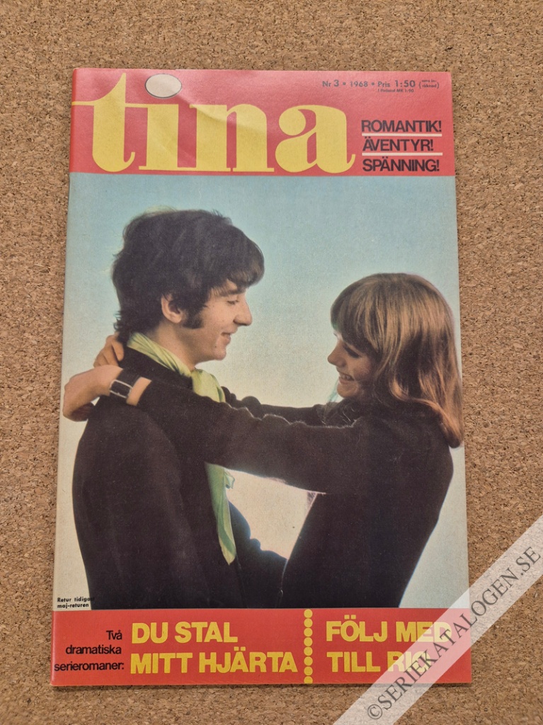 Framsida på Tina #3 (1968)