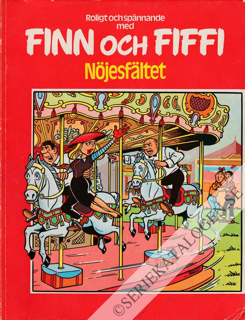 Framsida på Finn och Fiffi Nöjesfältet (1979)