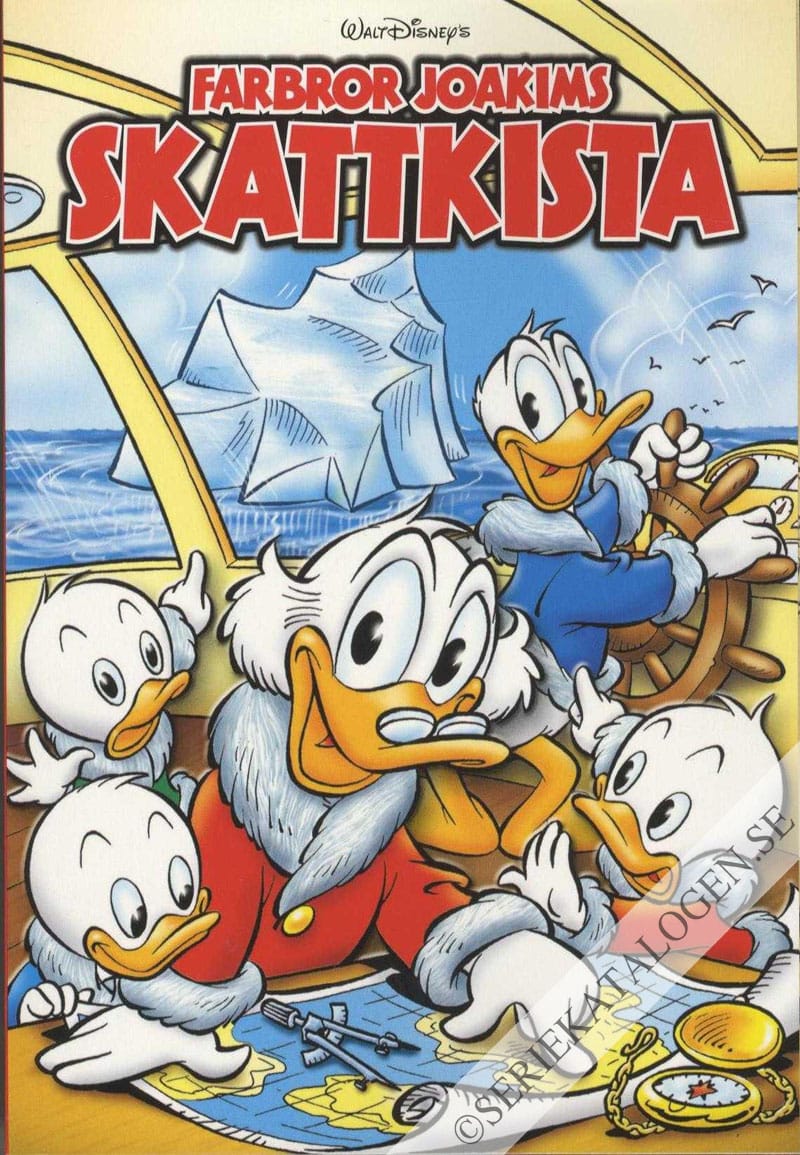 Framsida på Ankeborgs samlarpocket Farbror Joakims skattkista (2018)