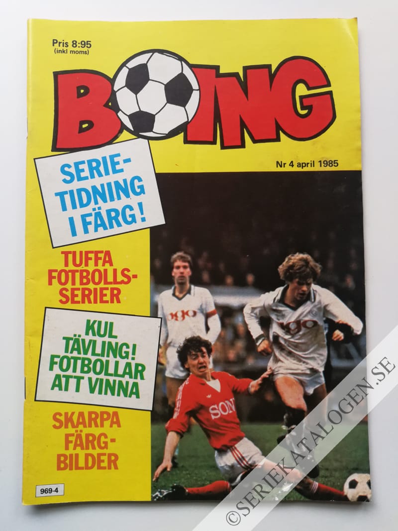 Framsida på Boing #4 (1985)