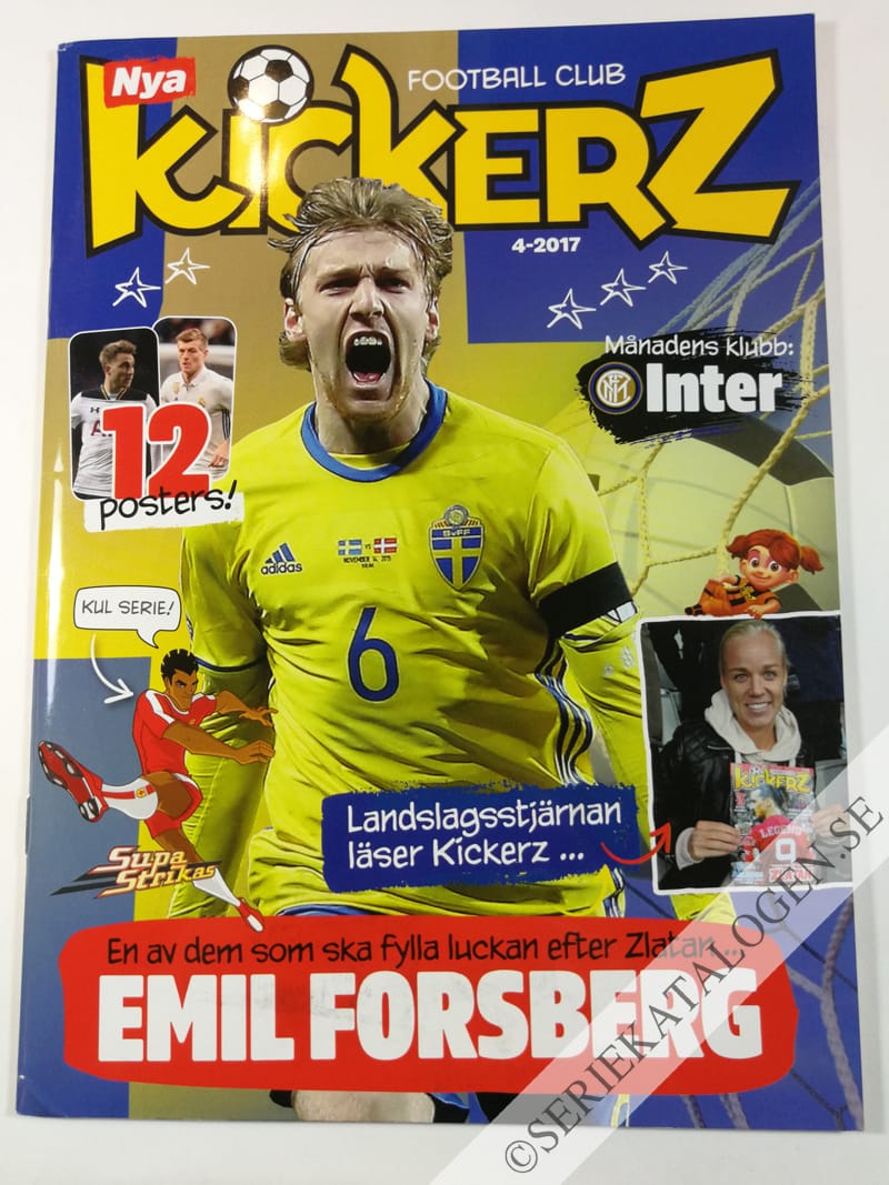 Framsida på Kickerz Football Club #4 (2017)