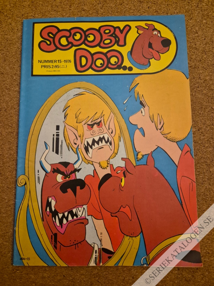 Framsida på Scooby Doo #15 (1976)