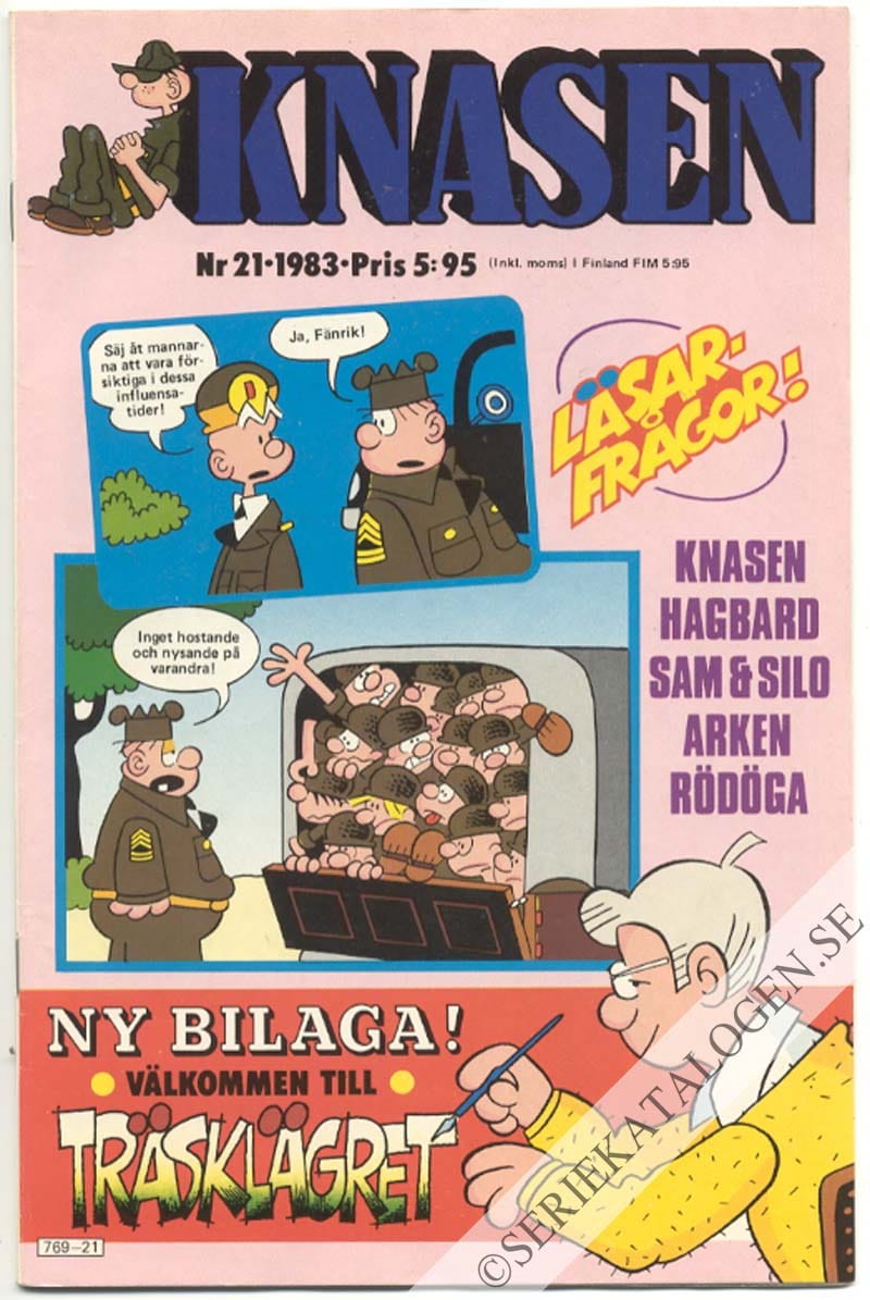 Framsida på Knasen #21 (1983)