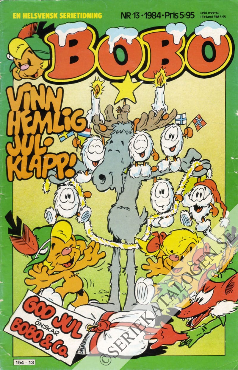 Framsida på Bobo #13 (1984)