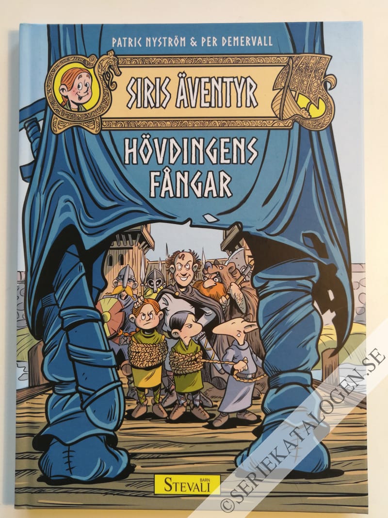 Framsida på Siris äventyr Hövdingens fångar (2021)