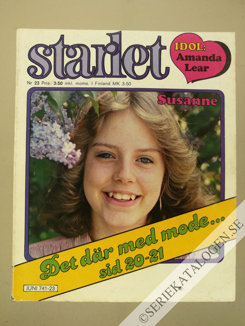 Framsida på Starlet #23 (1980)