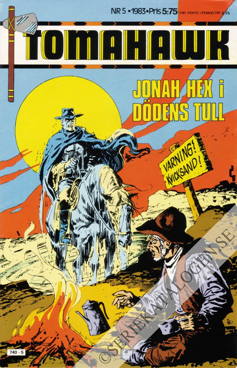 Framsida på Tomahawk #5 (1983)