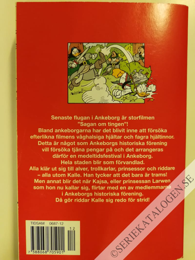 Baksida på Sagan om tingen (2003)