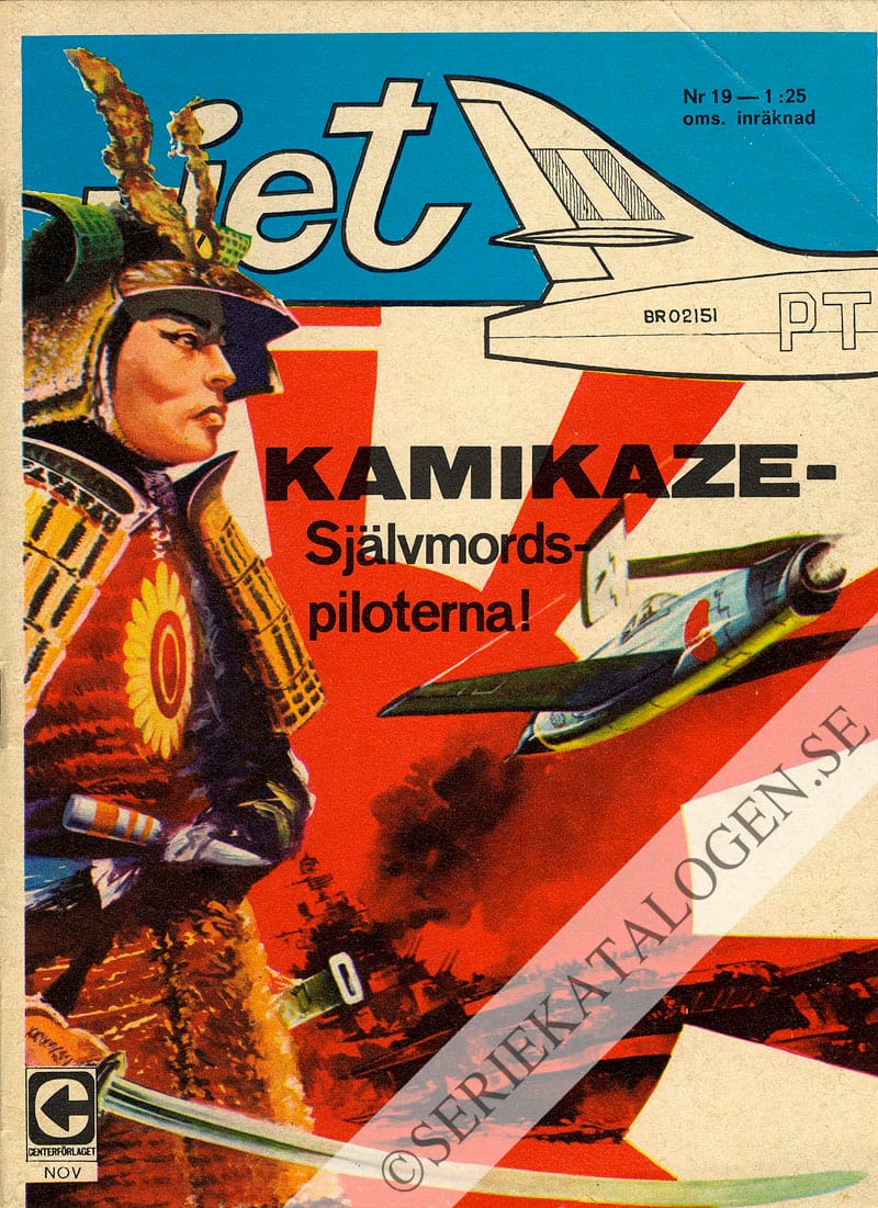 Framsida på Jet Kamikaze - Självmordspiloterna! (1967)