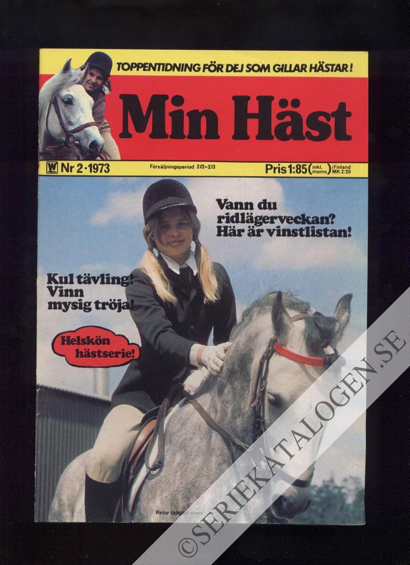 Framsida på Min häst #2 (1973)