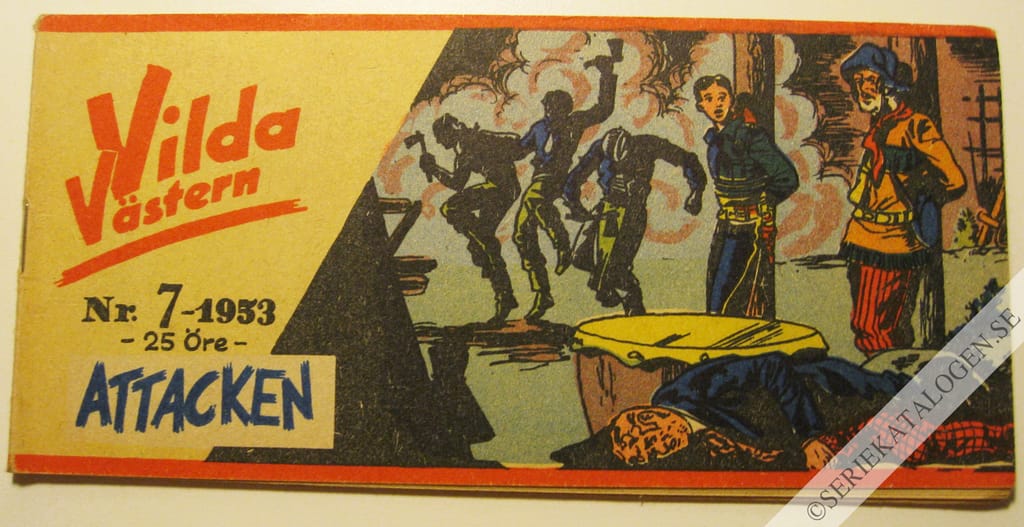 Framsida på Vilda Västern #7 (1953)