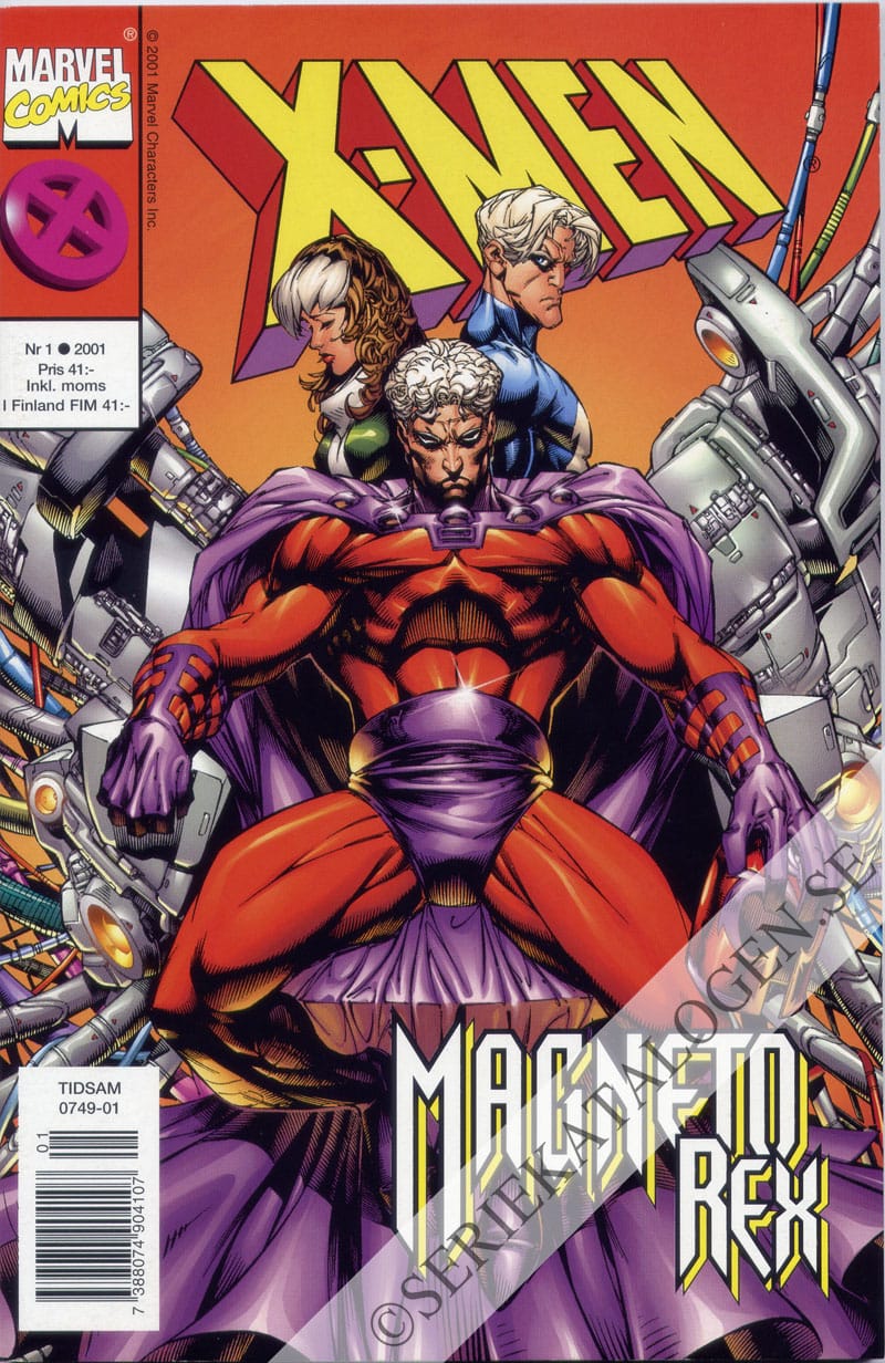 Framsida på X-Men #1 (2001)