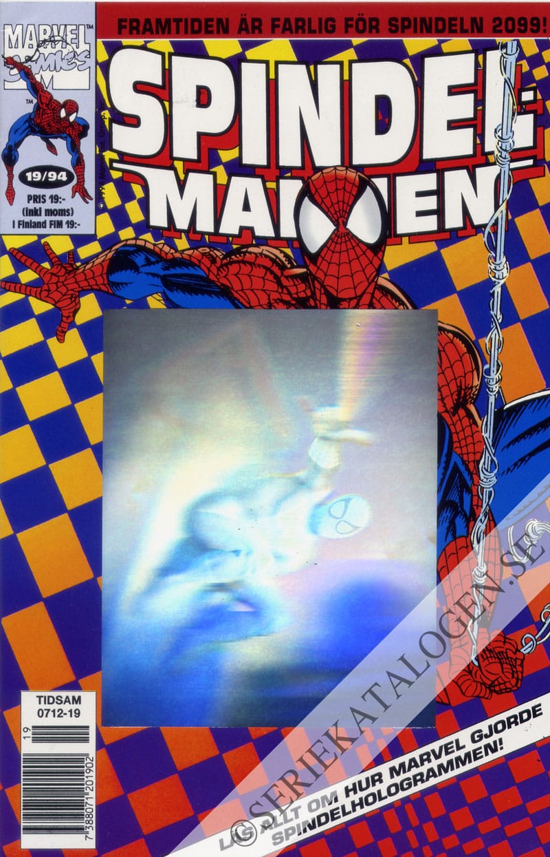 Framsida på Spindelmannen #19 (1994)