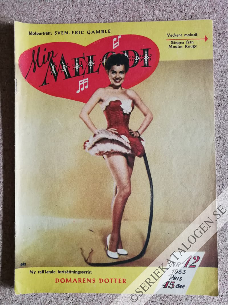 Framsida på Min melodi #42 (1953)