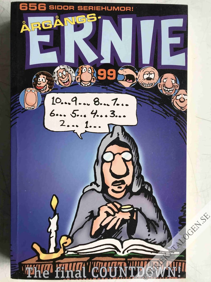 Framsida på Årgångs-Ernie Årgångssamling 1999 (2000)