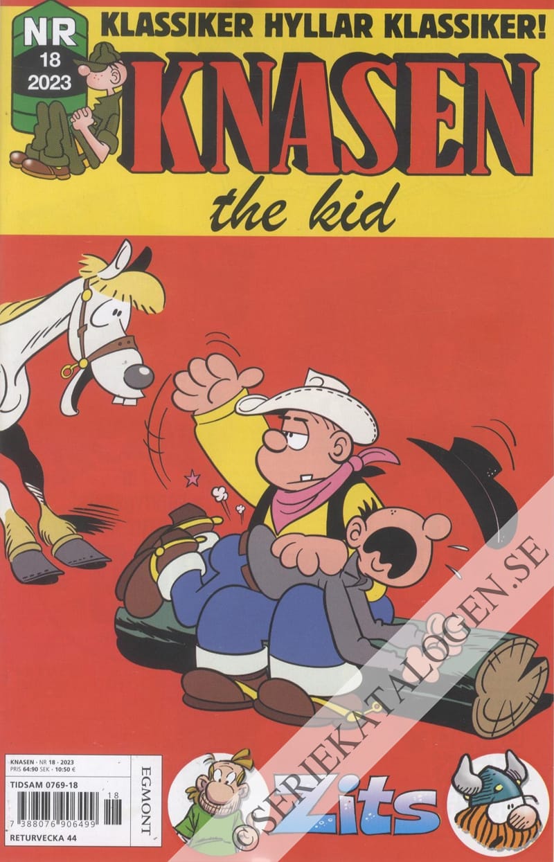 Framsida på Knasen #18 (2023)