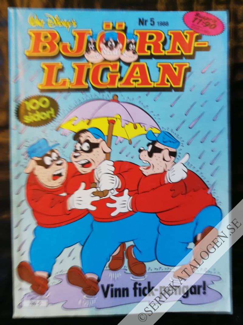 Framsida på Björnligan #5 (1988)