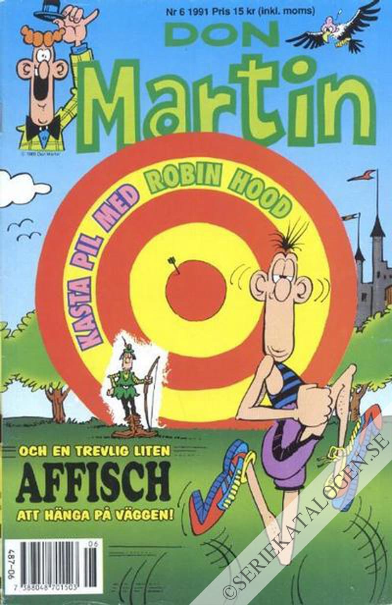 Framsida på Don Martin #6 (1991)
