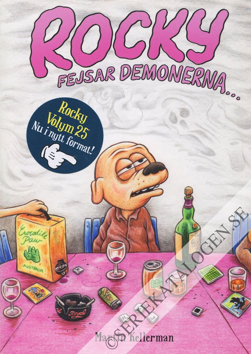Framsida på Rocky #25 - Rocky fejsar demonerna... (2013) (variant)