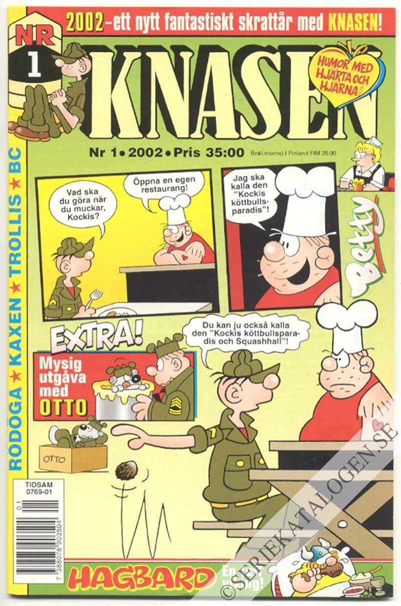 Framsida på Knasen #1 (2002)
