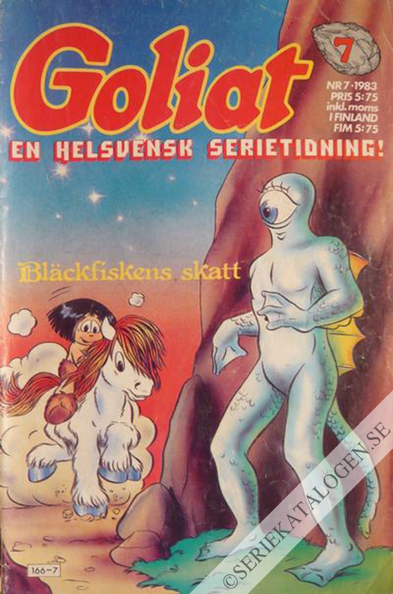 Framsida på Goliat #7 (1983)