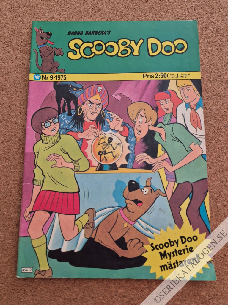 Framsida på Scooby Doo #9 (1975)