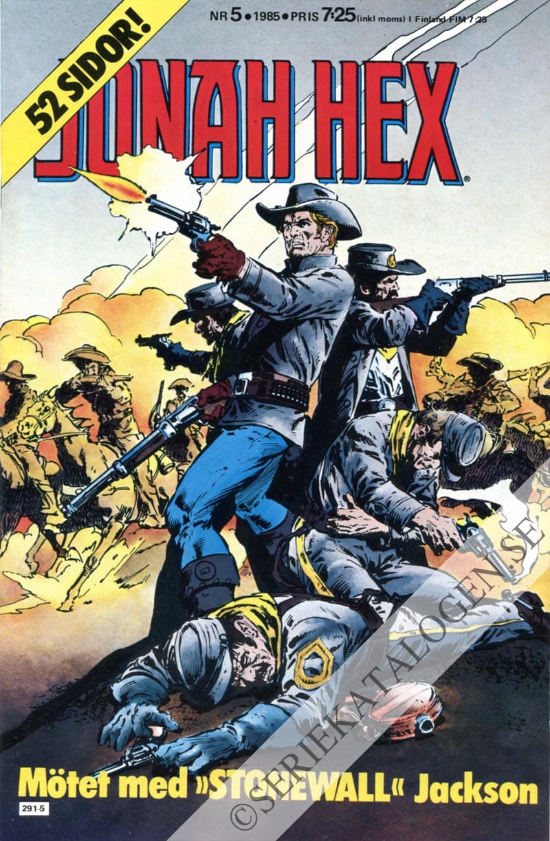 Framsida på Jonah Hex #5 (1985)