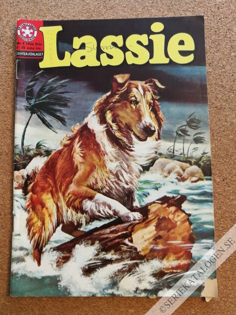 Framsida på Lassie #4 (1966)