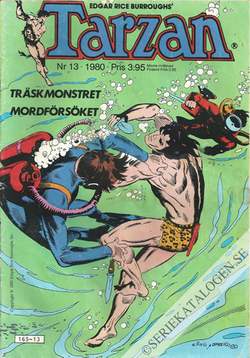 Framsida på Tarzan #13 (1980)