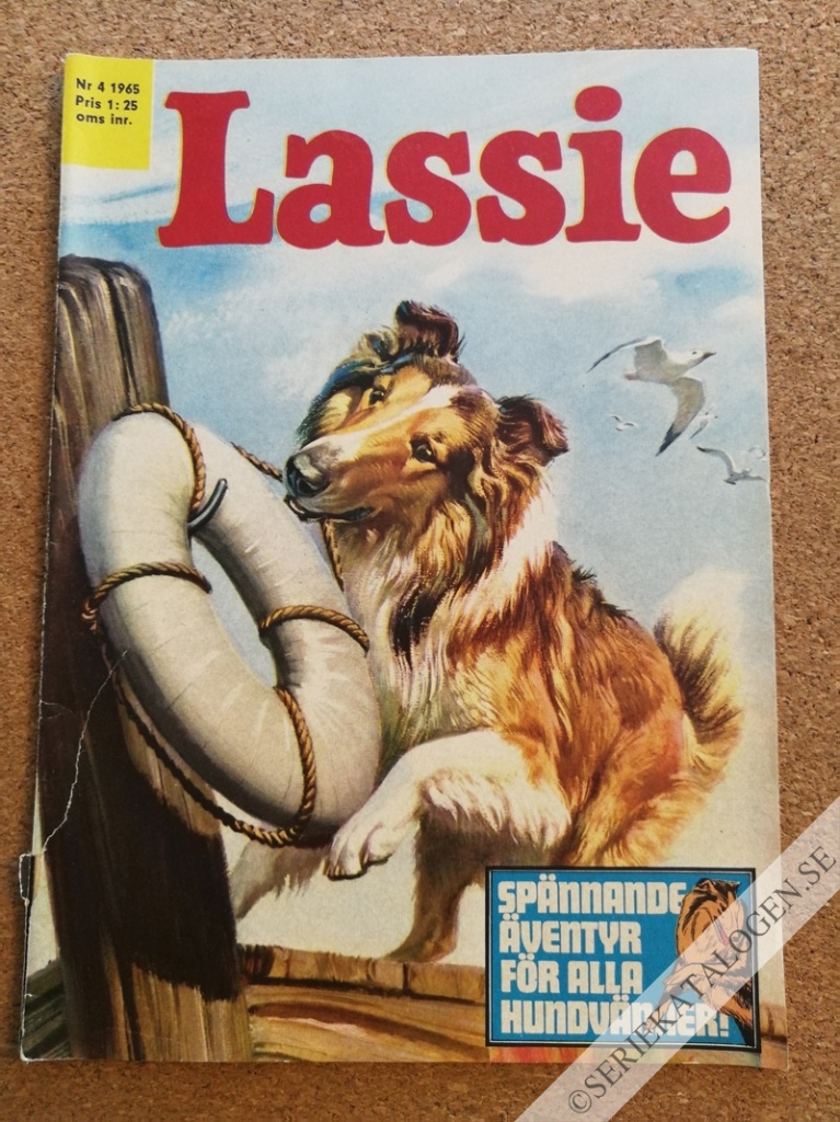 Framsida på Lassie #4 (1965)