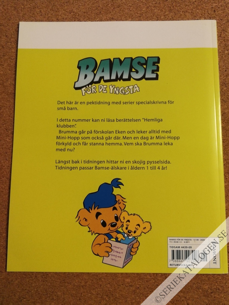 Baksida på Hemliga klubben (2020)