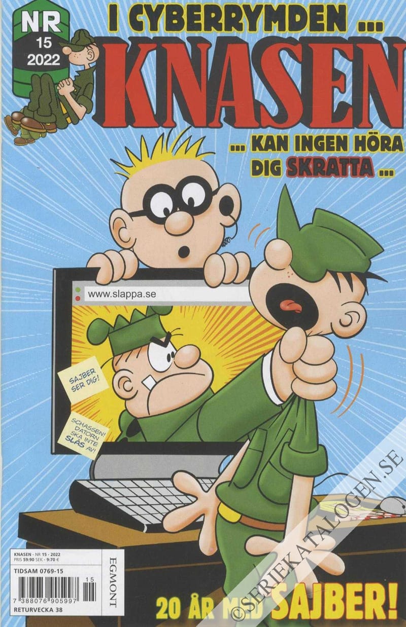 Framsida på Knasen #15 (2022)
