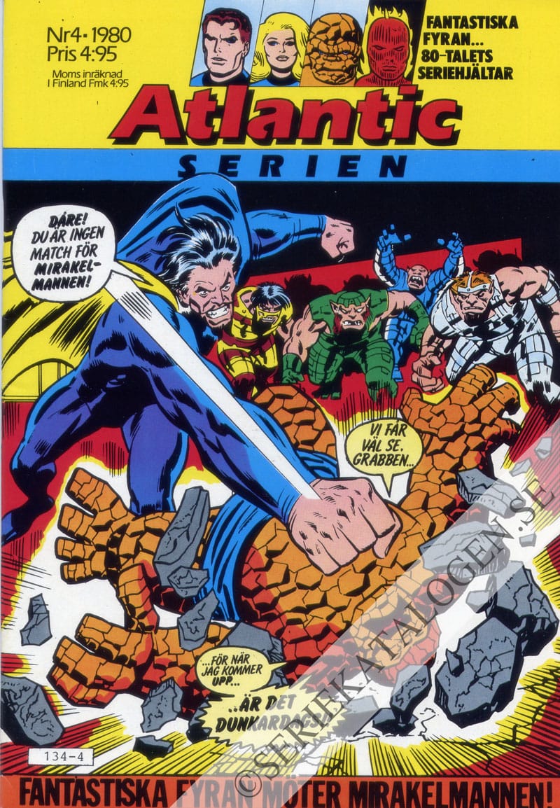 Framsida på Atlanticserien #4 (1980)