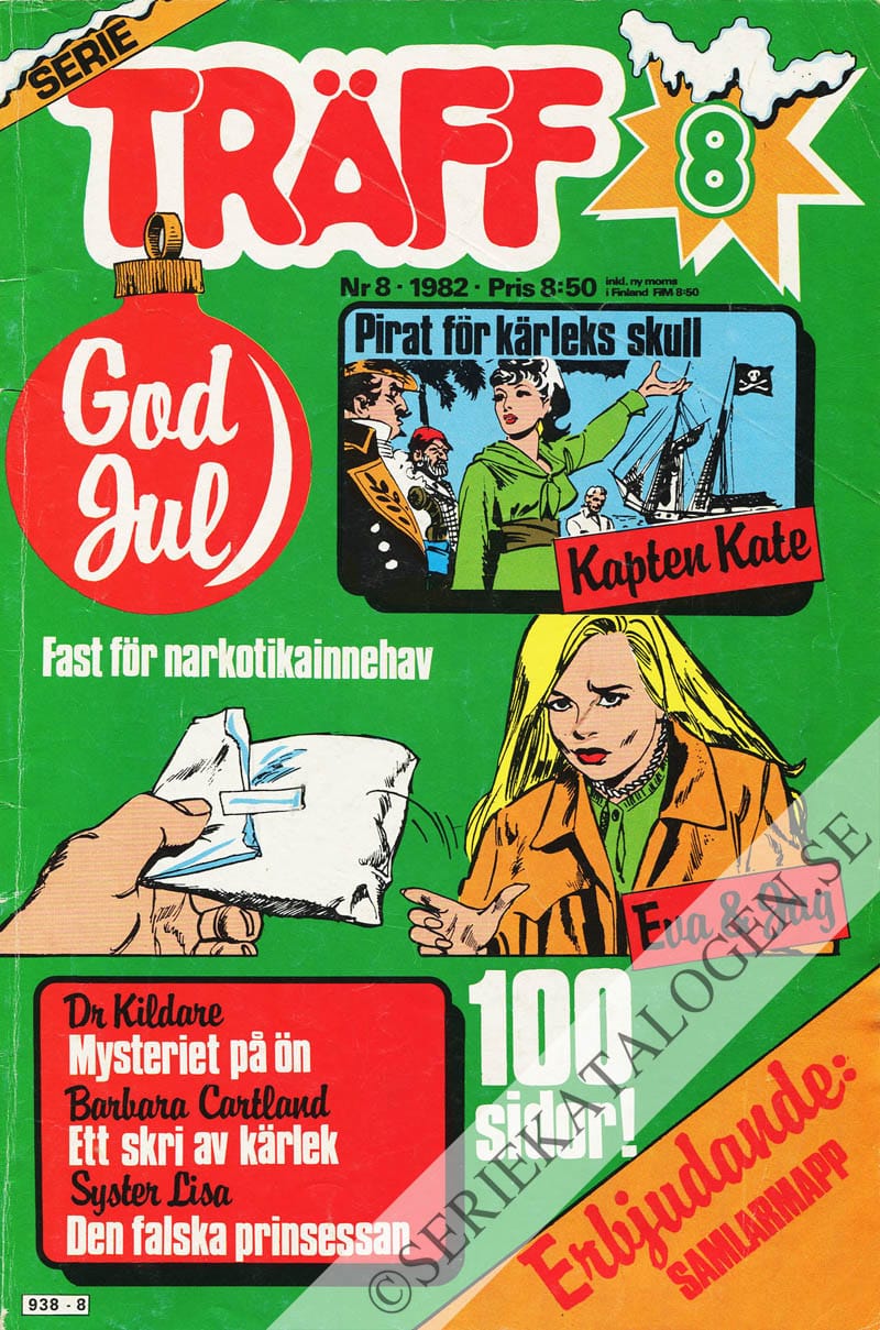 Framsida på Serieträff #8 (1982)