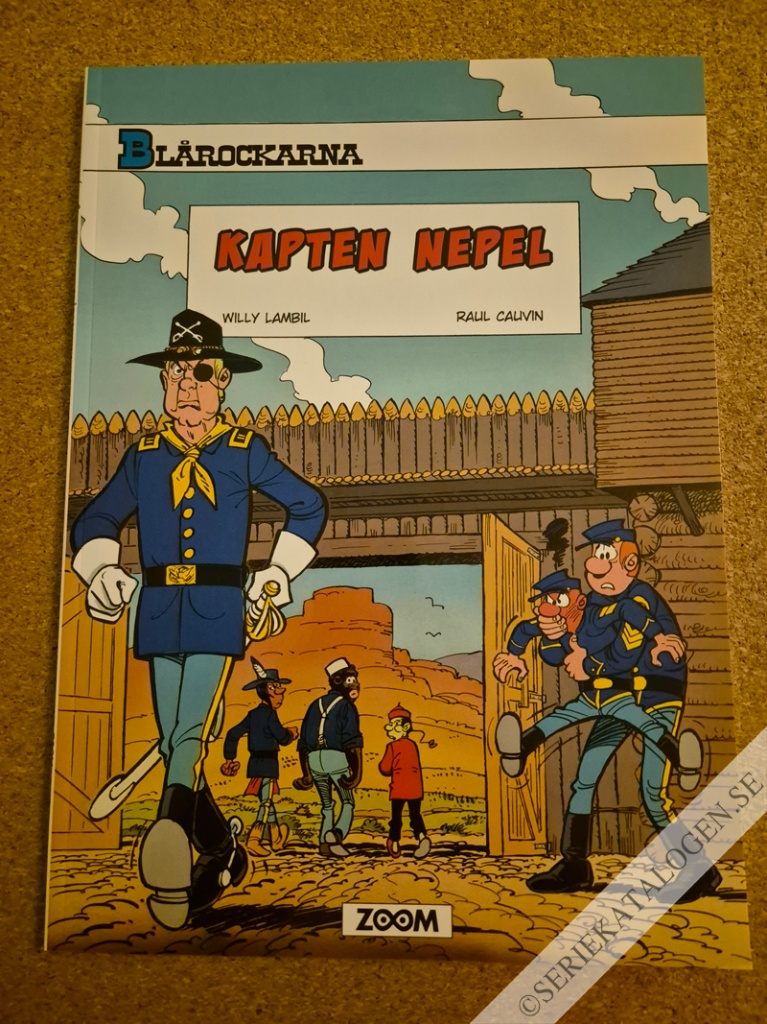 Framsida på Blårockarna Kapten Nepel (2018)