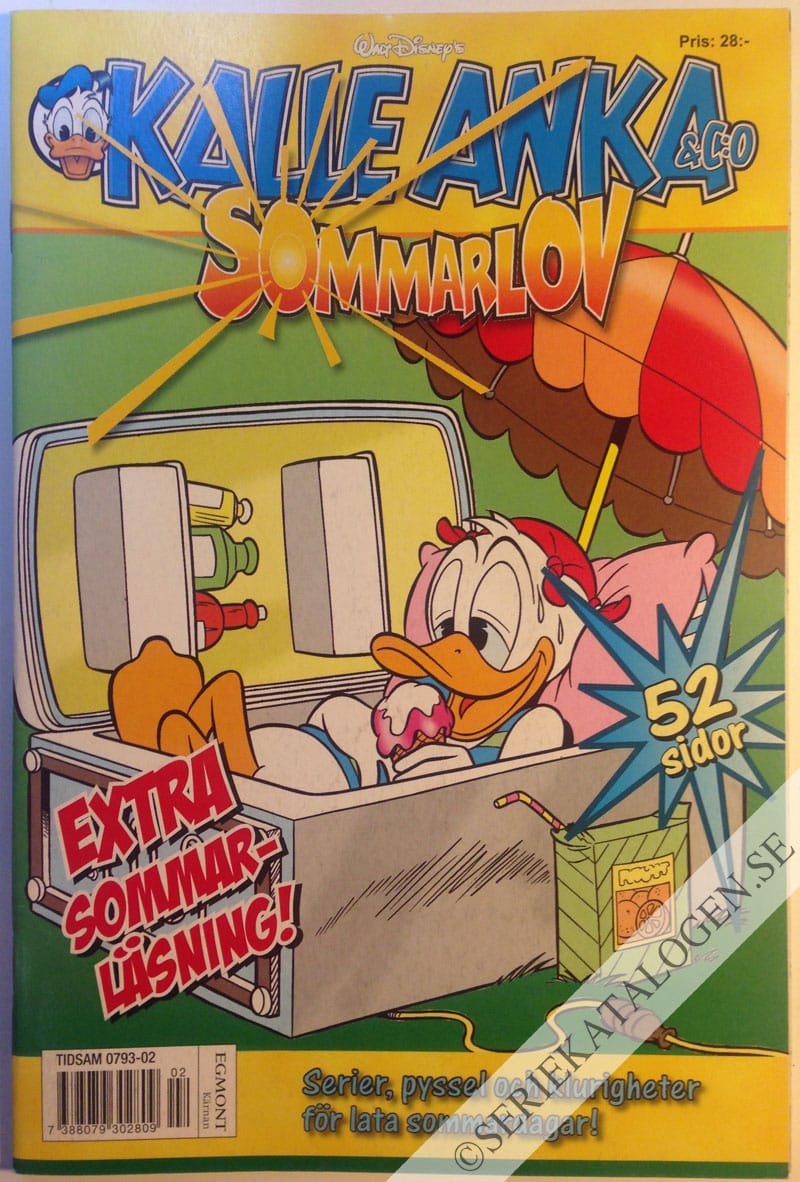 Framsida på Kalle Anka & C:o - sommarlov # (2007)