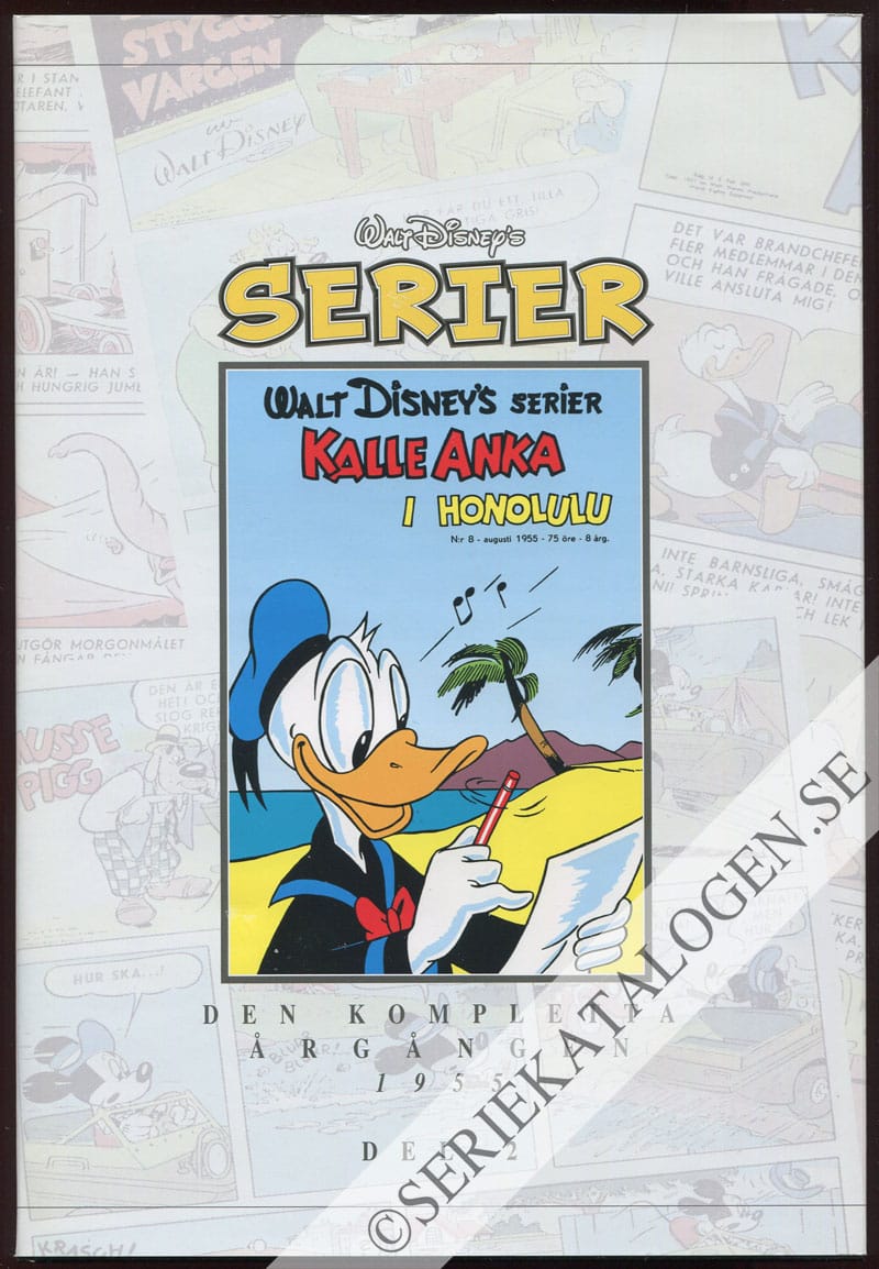 Framsida på Walt Disney's serier - den kompletta årgången 1955 del2 (2008)