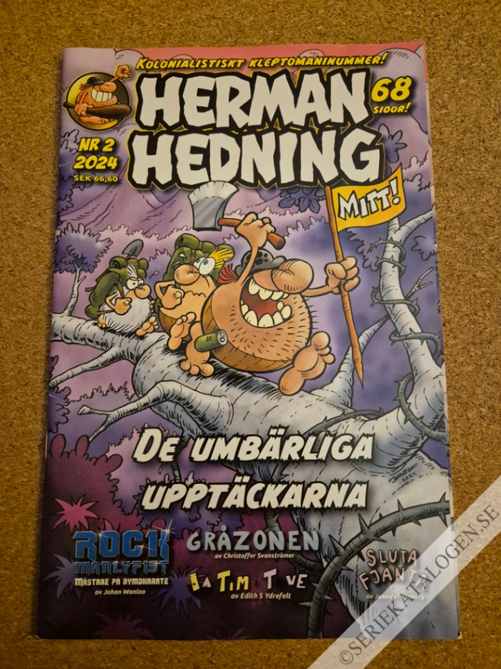Framsida på Herman Hedning #2 (2024)