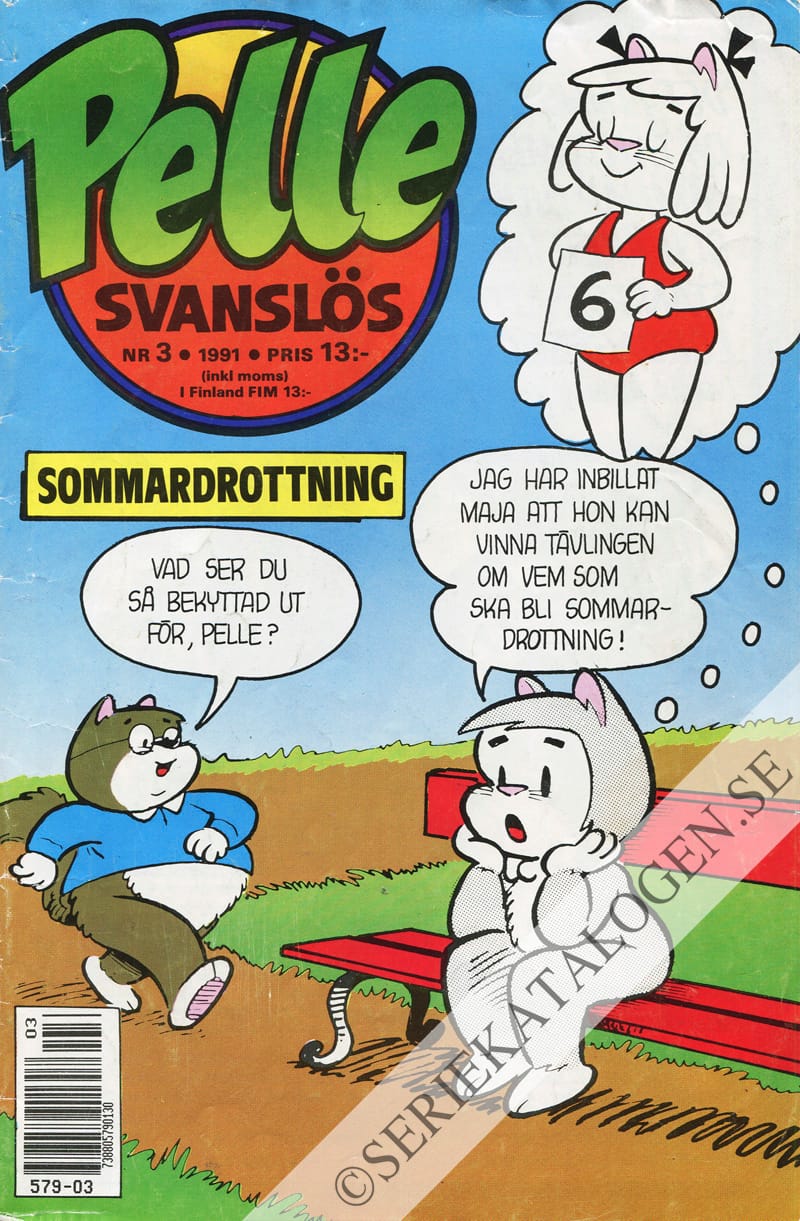Framsida på Pelle Svanslös #3 (1991)