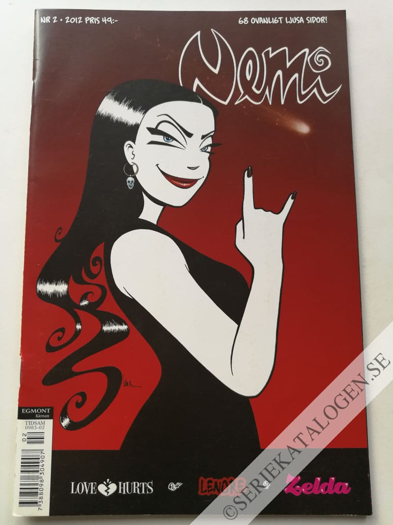 Framsida på Nemi #2 (2012)