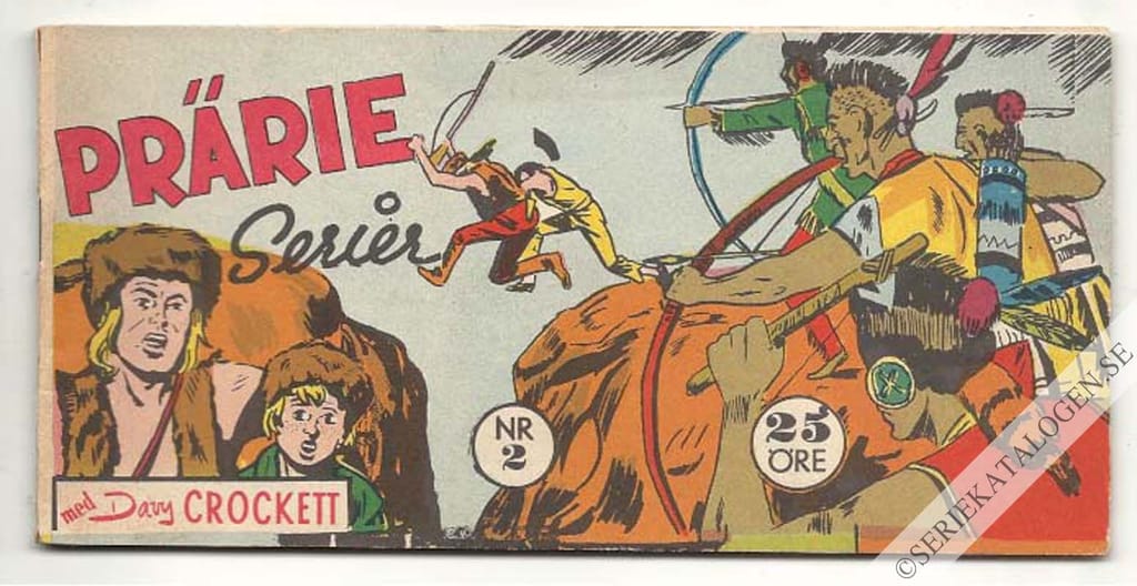 Framsida på Prärie-serier #2 (1960)