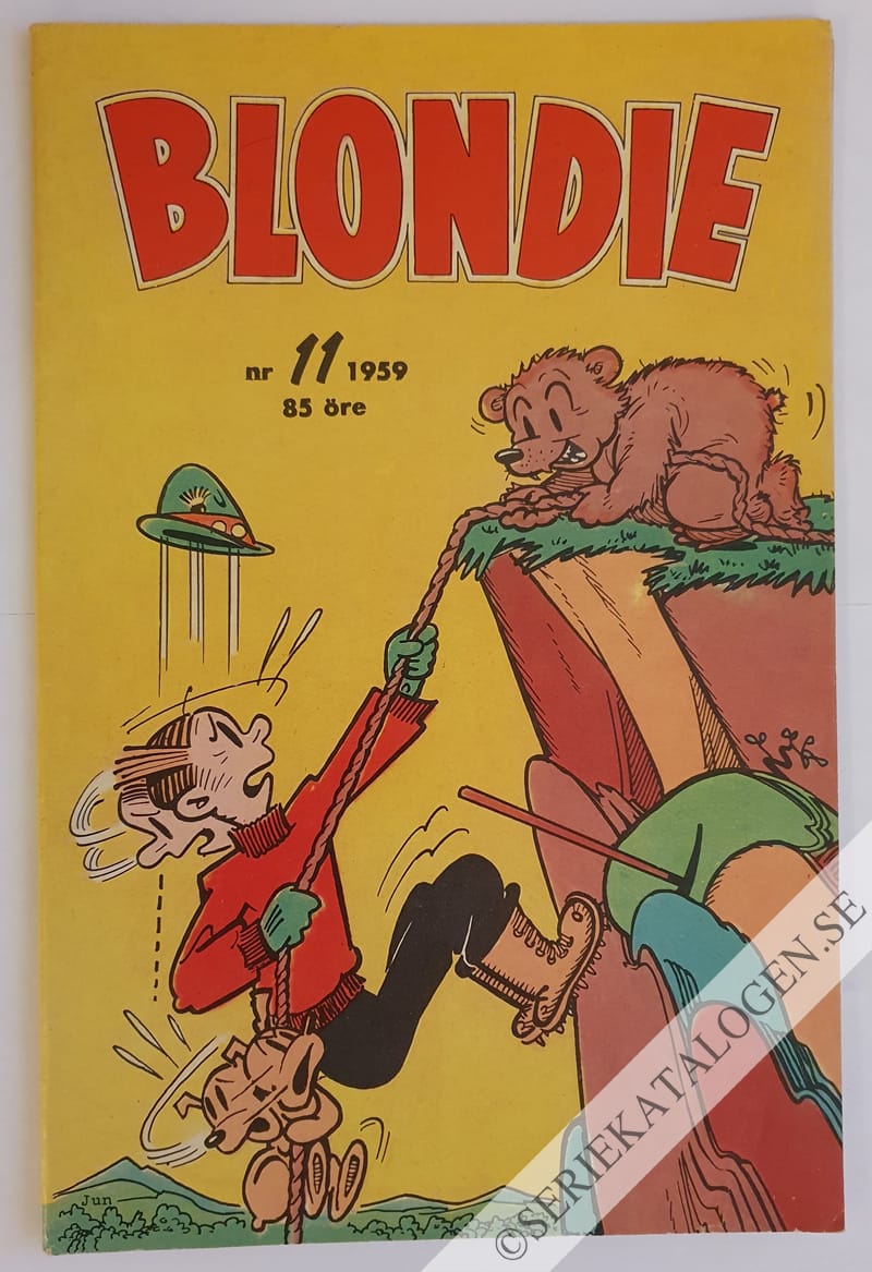 Framsida på Blondie #11 (1959)