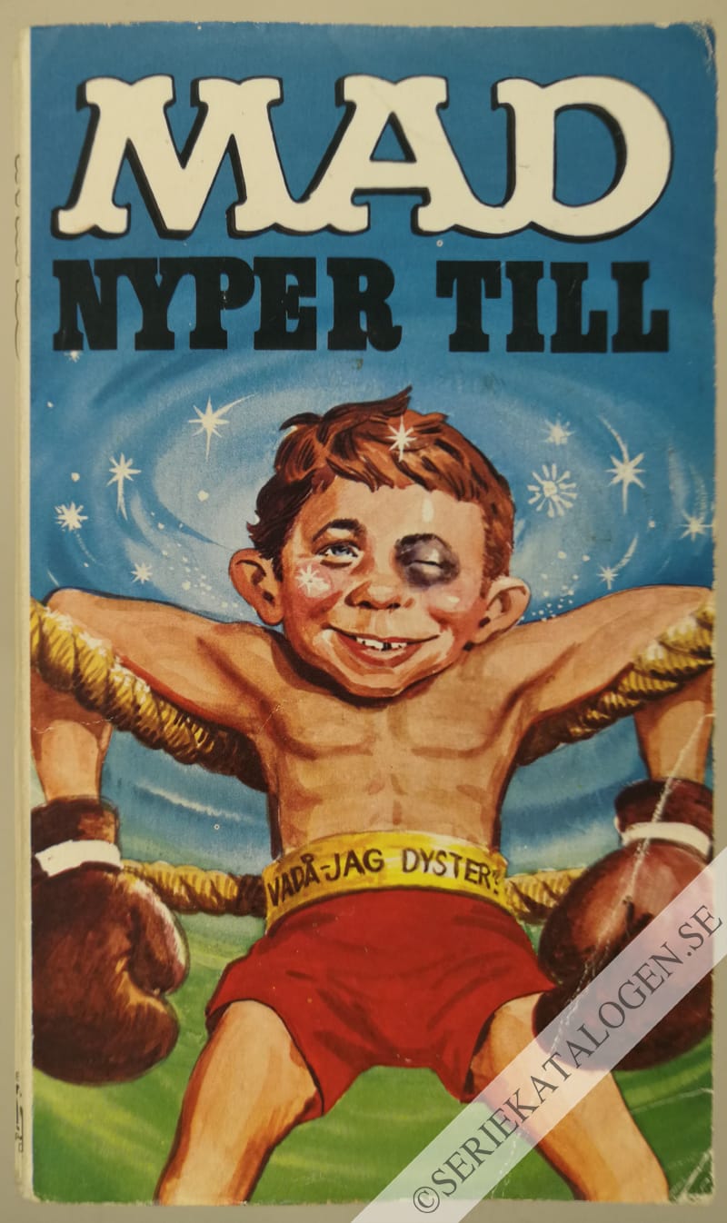 Framsida på MAD-pocket MAD nyper till (1969)