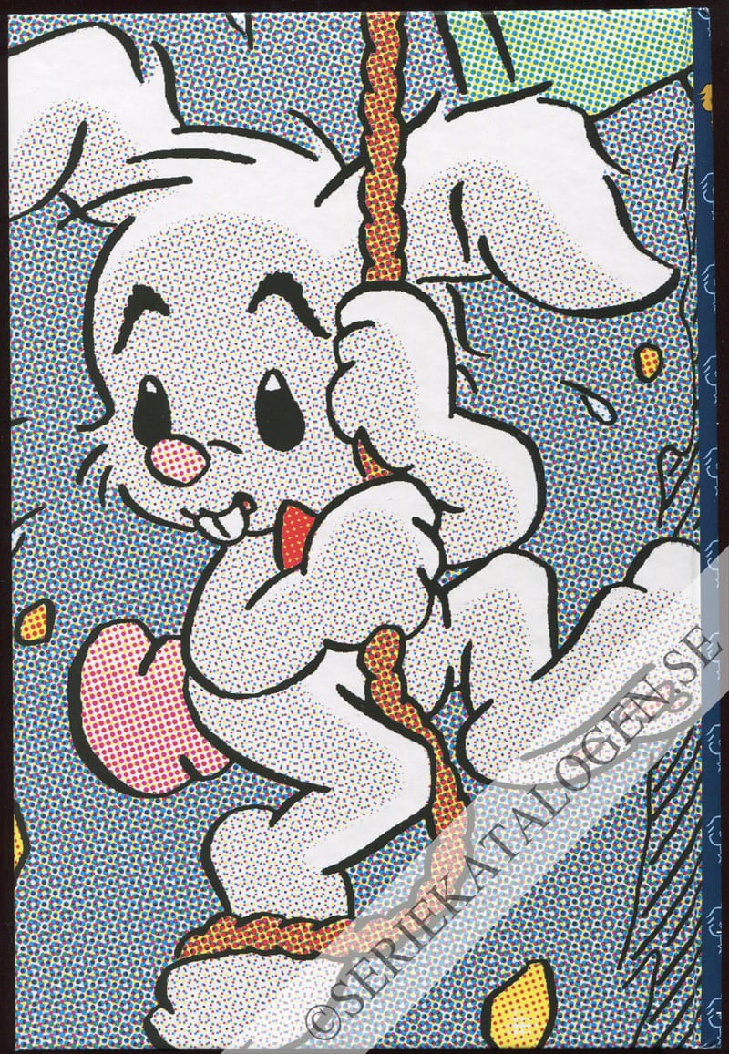 Baksida utan skyddsomslag på Bamse och elden (2010)